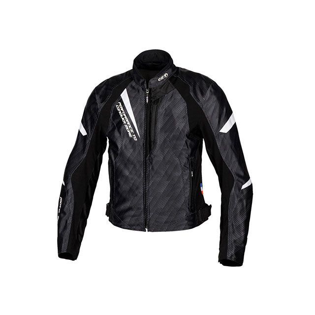 elf riding wear 2024春夏モデル EJ-S113 スフィーダジャケット（ブラック＆ホワイト） サイズ 3L EJ-S113 エルフ ライディングウェア ジャケット 16,318円