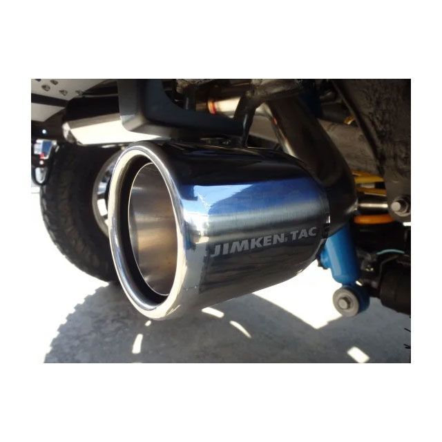 JIMKEN TAC JIMKENスポーツマフラーベース風仕上げ マフラー認証制度適合モデル ジムケンタック 排気系