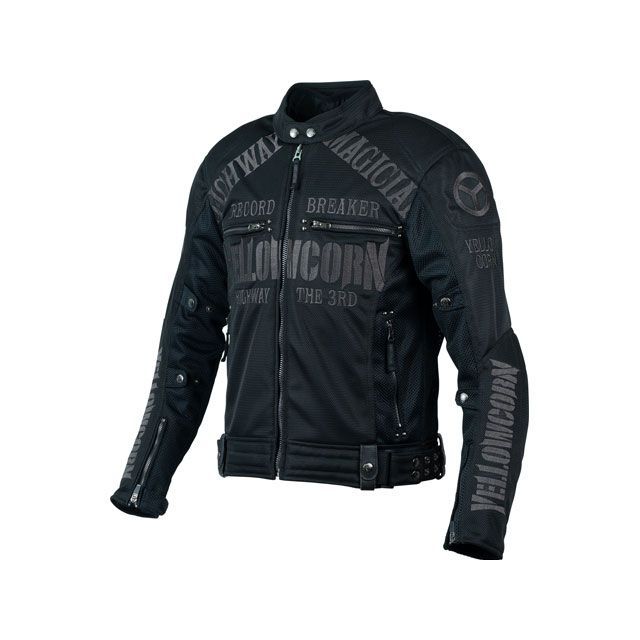 YB5321 ブラック/ガンメタ Lサイズ ウインタージャケット