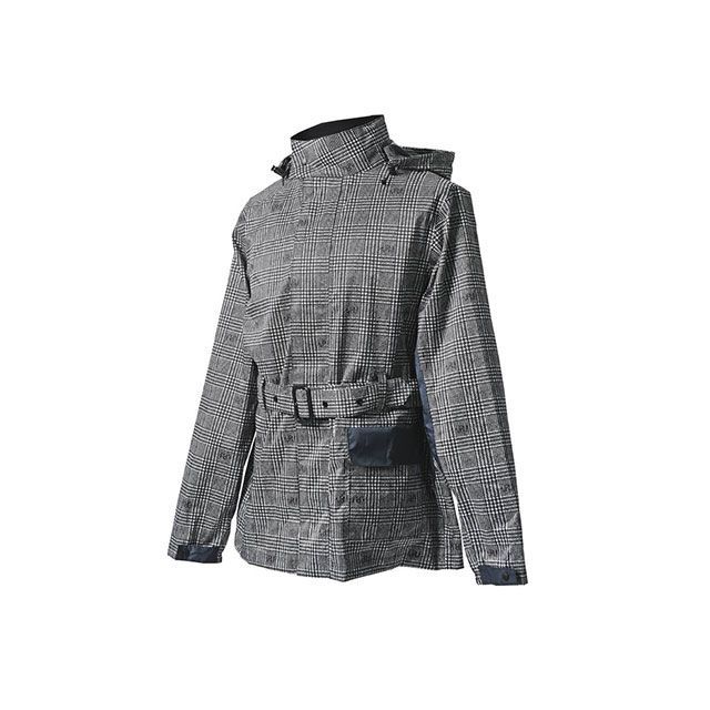 RIDEZ MCR05 バイク用レインコート MICRO（チェック） サイズ LL MCR05-CHECK-LL ライズ レインウェア｜パークアップ 店