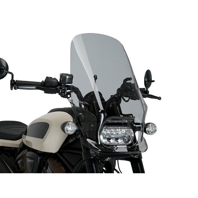 Puig ニュージェネレーションNKスクリーン（TOURING）/（スモーク） 21322H プーチ スクリーン関連パーツ SPORTSTER S RH1250S｜パークアップ 店