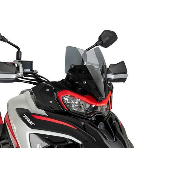Puig レーシングスクリーンSport(ダークスモーク) 21753F プーチ スクリーン関連パーツ TRK 702/TRK 702 X|パークアップ 店