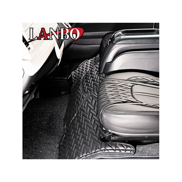 LANBO エンジンカバー Type LUXE 200ハイエース ナロー（ブラック×ブラック×ブラックステッチ） LUXU-LEH003 LANBO 内装パーツ・用品 6,475円