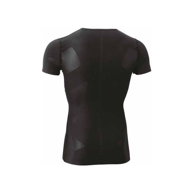 YONEX ユニVネック半袖シャツ（ブラック） サイズ M STBA1022 ヨネックス アウトドア用ウェア｜パークアップ 店