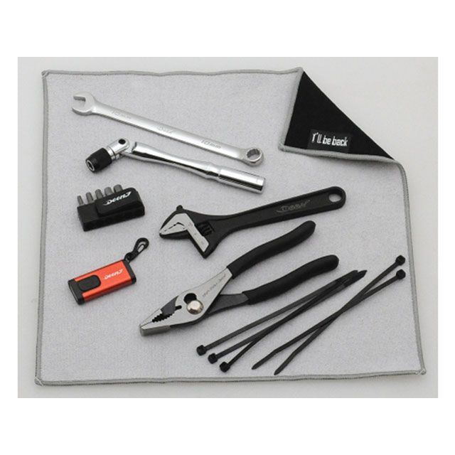 DEEN J インチサイズ バイク用車載工具セット BIKE-LIGHTKIT-I DEEN J ハンドツール｜パークアップ 店 10,386円