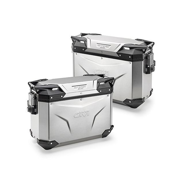 GIVI 37L TREKKER OUTBACK EVOシリーズ OBKE37A PACK2 左右セット 43330 メーカー在庫あり ジビ ツーリング用ボックス｜パークアップ 店