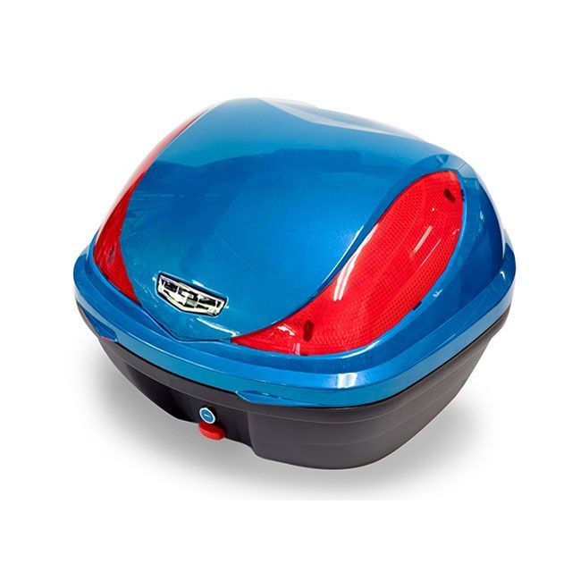 WW ダックス125 純正色塗装リアボックス（パールグリッターリングブルー） hwb32-5-BLU ワールドウォーク ツーリング用ボックス Dax125
