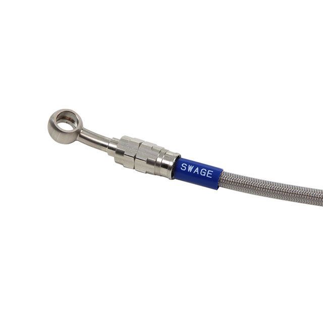 SWAGE-LINE PRO フロントホースキット バイピース（ステンレス） ホースカラー クリア STP792FB メーカー在庫あり スウェッジラインプロ ブレーキホース・ケーブル類 Z650RS