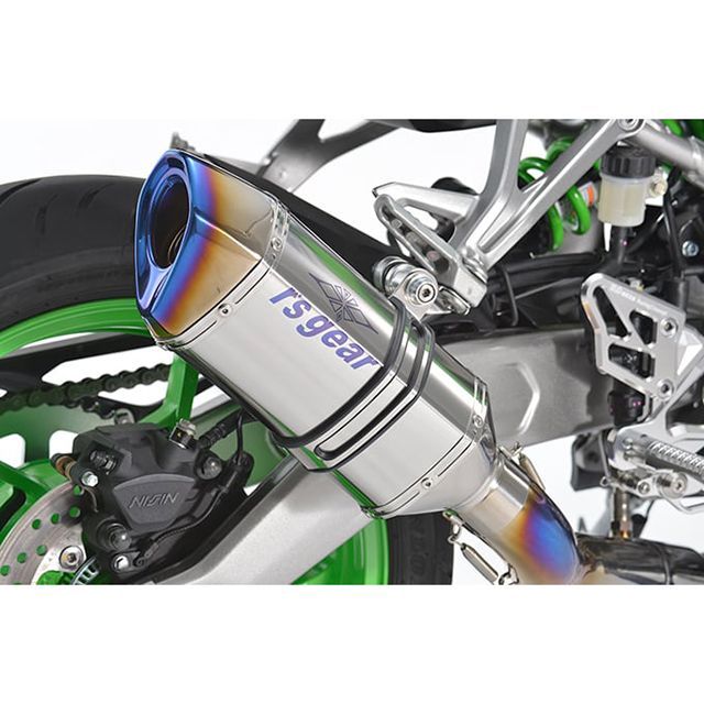 R’s GEAR GPスペック フルエキゾースト（チタンポリッシュ） GK44-T1ST アールズギア マフラー本体 NINJA ZX-4R SE NINJA ZX-4RR KRT EDITION/40thANNIVERSARY EDITION