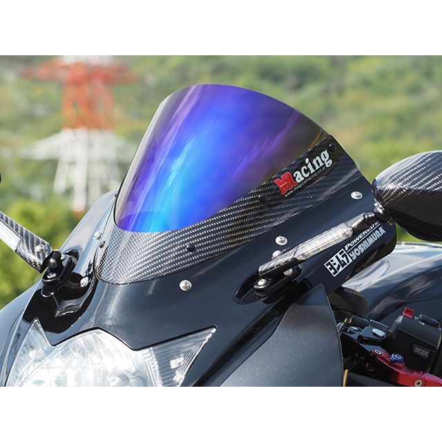 Magical Racing カーボントリムスクリーン 材質 平織カーボン製/スモーク 001-GSR711-0401 マジカルレーシング スクリーン関連パーツ GSXR750