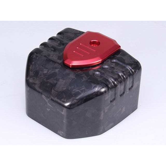 SPEEDRA コイルカバー カーボンタイプ フォージドカーボン（艶消し） アルミカバー レッド CHD0208FMRD SPEEDRA ドレスアップ・カバー ソフテイル 29,176円