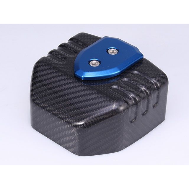 SPEEDRA コイルカバー カーボンタイプ 綾織り艶消し アルミカバー ブルー CHD0109TMBE SPEEDRA ドレスアップ・カバー RH1250S、RA1250、RA1250S