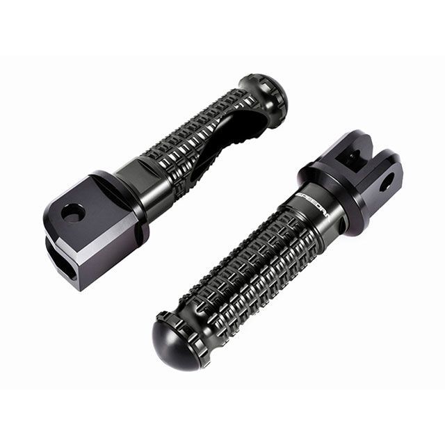 SPEEDRA アルミ削り出しステップ スタンダードタイプ タンデム側 カラー ブラック AFPS222BK メーカー在庫あり SPEEDRA ステップ X350