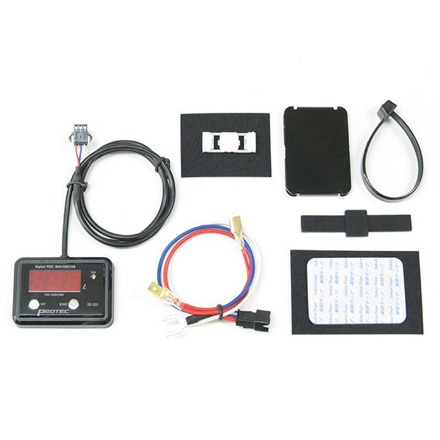 PROTEC 12545 DG-H17 デジタルフューエルメーター車種専用kit 12545 プロテック 水温・油温・燃料計 ダックス125