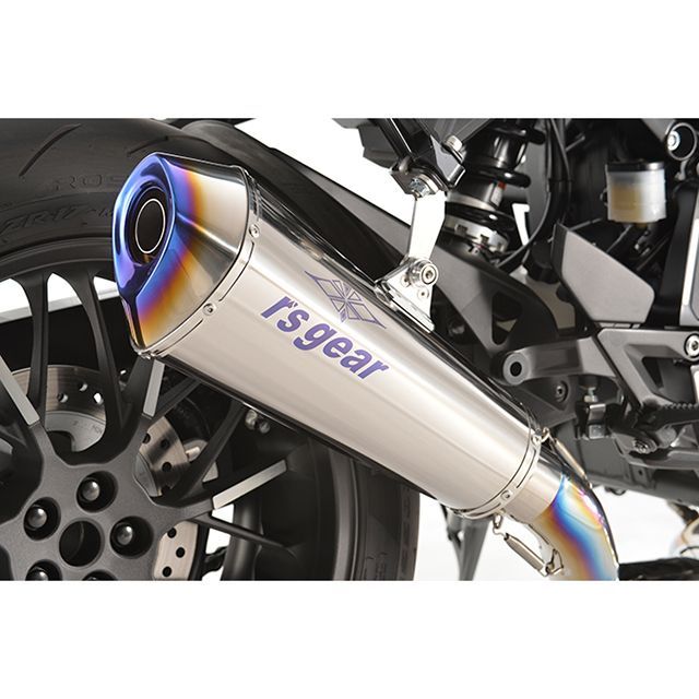 R’s GEAR GPスペックフルエキゾースト（チタンポリッシュ） GH38-T1RT アールズギア マフラー本体 CB1000R