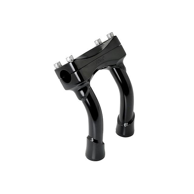 Biltwell 6in マードックプルバックライザー（ブラック） ・031536 ビルトウェル ハンドルポスト関連パーツ 1in径ハンドルバー仕様モデル｜パークアップ 店