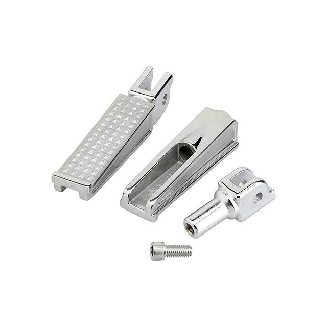 Biltwell SANDERSONフットペグ M8 フロント（ポリッシュ） ・033571 ビルトウェル ステップ レボリューションマックス M8ソフテイル