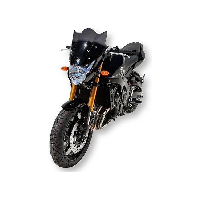 ERMAX FZ8 2010-2017 スポーツ スクリーン 30cm カラー サテンブラック ・060247108 アルマックス スクリーン関連パーツ FZ8