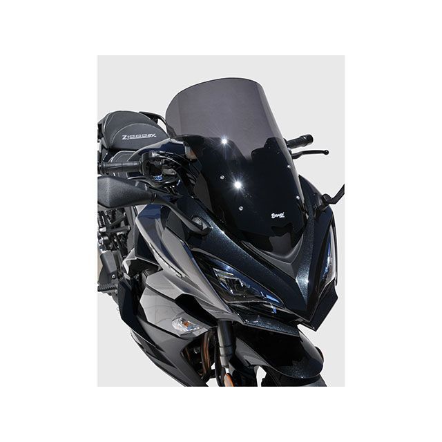 ERMAX Ninja1000(Z1000SX) 2017-2019 ハイプロテクション ウインドシールド 50cm カラー ネオングリーン2 ・0103S66-08 アルマックス スクリーン関連パーツ Ninja1000(Z1000SX)|パークアップ 店