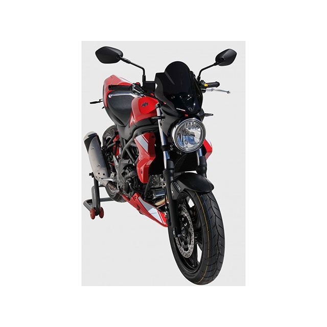 ERMAX SV650N 2016-2020 スポーツスクリーン 35cm カラー ライトブラック ・060403113 アルマックス スクリーン関連パーツ SV650N｜パークアップ 店