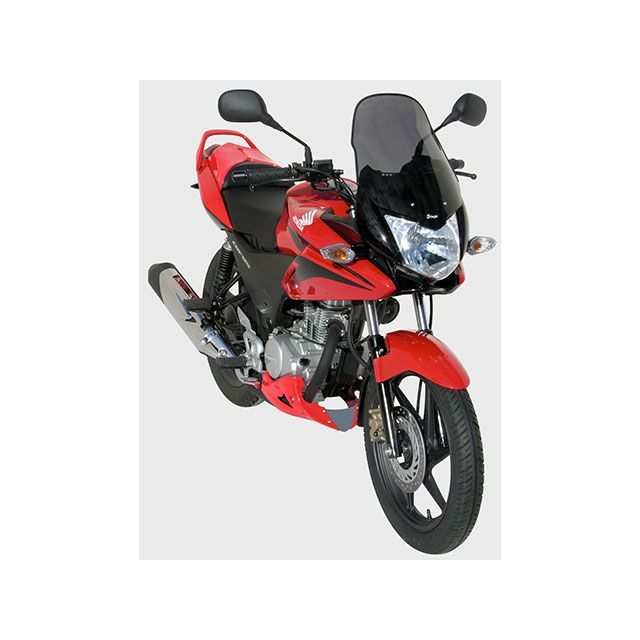 ERMAX CBF125 2009-2014 ハイプロテクション ウインドシールド 44cm カラー ダークブラック ・010156106 アルマックス スクリーン関連パーツ CBF125