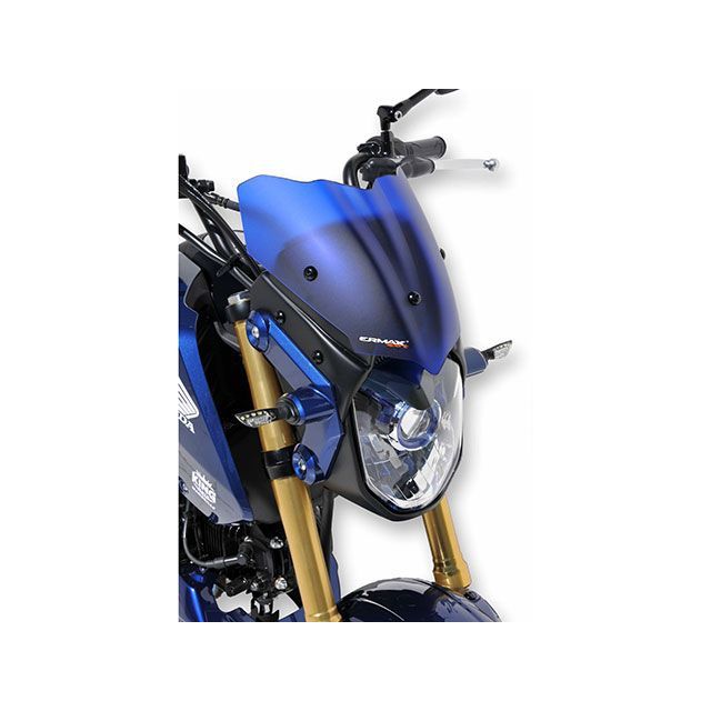 ERMAX MSX125(GROM) 2013-2015 スポーツスクリーン 30cm カラー ライトブラック ・030103138 アルマックス スクリーン関連パーツ MSX125(GROM)