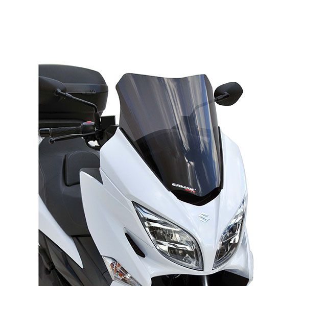 ERMAX バーグマン400 2017-2023 スポーツスクリーン 44cm カラー グレー ・0304Y83-54 アルマックス スクリーン関連パーツ Burgman400
