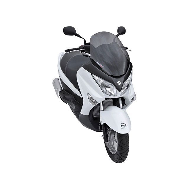 ERMAX バーグマン200 2007-2022 スクーター スポーツスクリーン 54cm カラー サテンブラック ・030447111 アルマックス スクリーン関連パーツ Burgman200