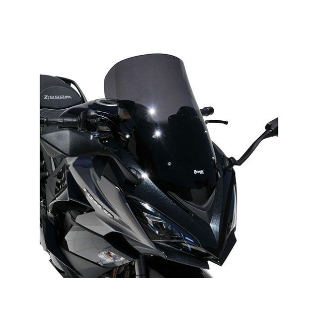 ERMAX Ninja1000SX（Z1000SX） 2020-2023 ハイプロテクションウインドシールド 50cm 0103S80-xx カラー クリア ・0103S80-01 アルマックス スクリーン関連パーツ Ninja1000SX（Z1000…