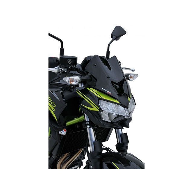 ERMAX Z650 2020-2023 ハイパースポーツスクリーン カラー ライトブラック ・HY03S78-03 アルマックス スクリーン関連パーツ Z650
