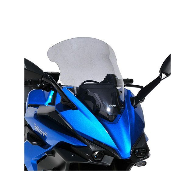 ERMAX GSX-S1000GT 2022-2023 ハイプロテクション ウインドシールド 50cm カラー クリア ・0104Y89-01 アルマックス スクリーン関連パーツ GSX-S1000GT|パークアップ 店