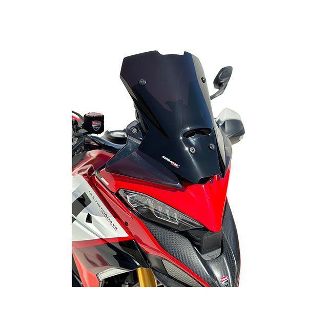 ERMAX Ducati MULTISTRADA V4 2021-2023 スポーツスクリーン カラー サテンブラック ・0307033-47 アルマックス スクリーン関連パーツ Ducati MULTISTRADA V4|パークアップ 店