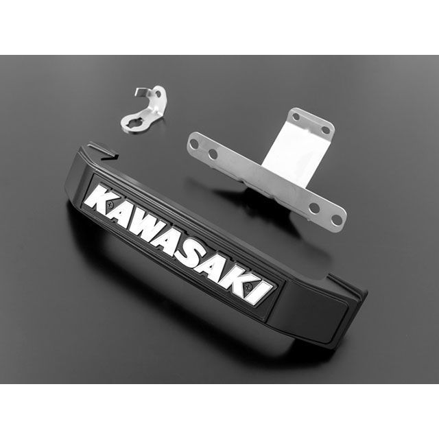 ARCHI BIGステムエンブレム＆ステーセット KAWASAKI大文字 カラー ブラック 189-1174-2 アーキ ドレスアップ・カバー Z900RS CAFE