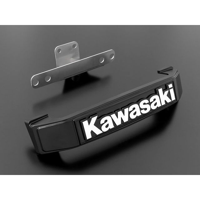 ARCHI BIGステムエンブレム＆ステーセット Kawasaki小文字 カラー ブラック 189-1184-1 アーキ ドレスアップ・カバー Z900RS