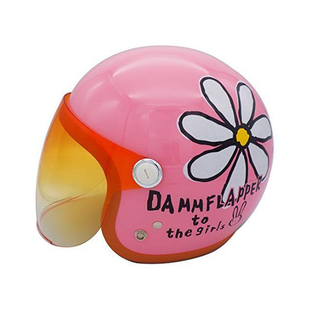SUNUP FLOWER（P.ピンク） SL-001 メーカー在庫あり SUNUP レディース・キッズヘルメット