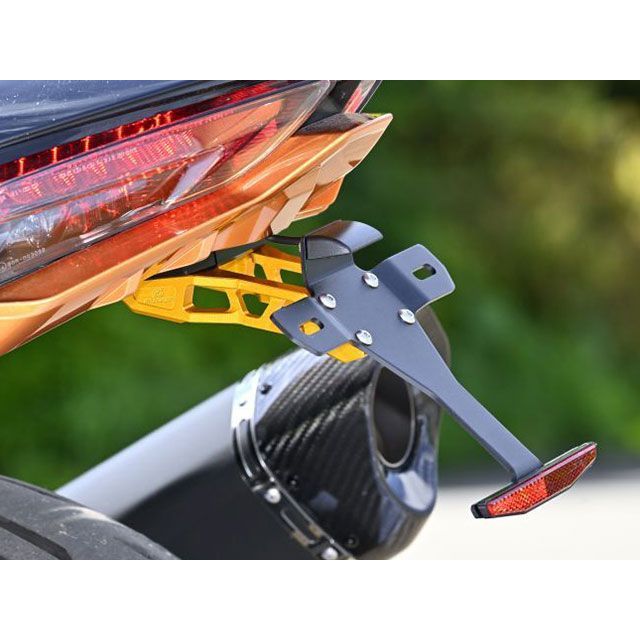 STRIKER アルミビレットフェンダーレスキット（ブラック） SS-FL159BK ストライカー フェンダー Hayabusa