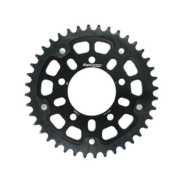 Supersprox リア スプロケット（ステルス）7090-40T（ブラック） RST-7090:40-BLK メーカー在庫あり スーパースプロックス スプロケット関連パーツ 社外ホイール対応：MARCHESINI（TYPE-A）、OZ、BST、RO…
