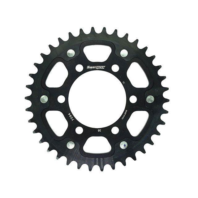 Supersprox リア スプロケット（ステルス）7094-38T（ブラック） RST-7094:38-BLK メーカー在庫あり スーパースプロックス スプロケット関連パーツ 社外ホイール対応：JB-MAGTAN、GALESPEED、LAVORANT… 7,981円