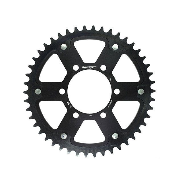 Supersprox リア スプロケット（ステルス）7094-46T（ブラック） RST-7094:46-BLK メーカー在庫あり スーパースプロックス スプロケット関連パーツ 社外ホイール対応：JB-MAGTAN、GALESPEED、LAVORANT…