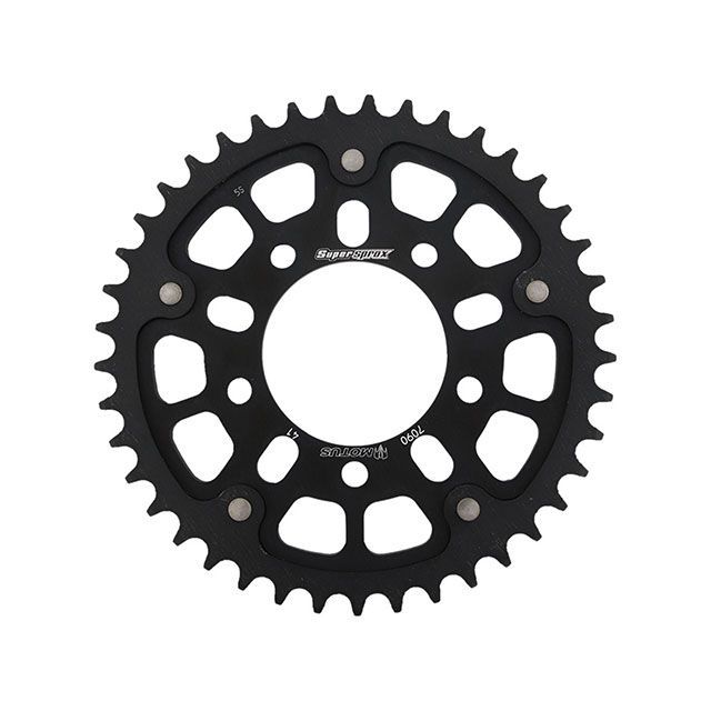 Supersprox リア スプロケット（ステルス）7090-41T（ブラック） RST-7090:41-BLK メーカー在庫あり スーパースプロックス スプロケット関連パーツ 社外ホイール対応：MARCHESINI（TYPE-A）、OZ、BST、RO…