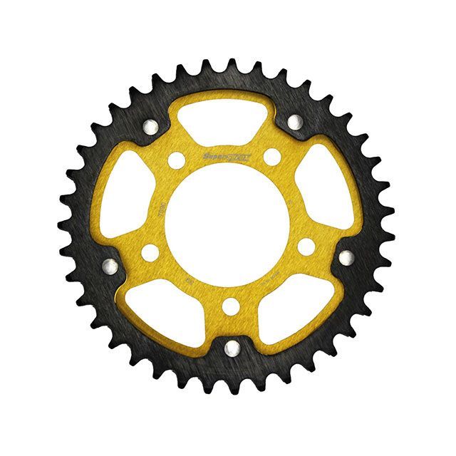 Supersprox リア スプロケット（ステルス）7090-39T（ゴールド） RST-7090:39-GLD スーパースプロックス スプロケット関連パーツ 社外ホイール対応：MARCHESINI（TYPE-A）、OZ、BST、ROTOBOX、ENK…