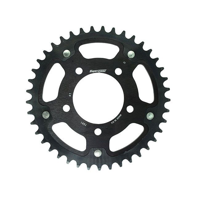 Supersprox リア スプロケット（ステルス）7091-41T（ブラック） RST-7091:41-BLK メーカー在庫あり スーパースプロックス スプロケット関連パーツ 社外ホイール対応：MARCHESINI（TYPE-A）、OZ、BST、RO… 8,323円