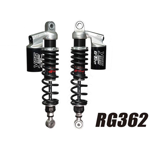 YSS RACING リアサスペンション ツインショック RG362/2本セット（シルバー×ブラック） 119-90923100 YSS リアサスペンション関連パーツ METEOR 650 SUPER