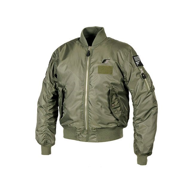 FLAGSHIP 2024-2025秋冬モデル FJ-W212 パーソナルMA-1（カーキ） サイズ M FJ-W212/KHAKI/M メーカー在庫あり フラッグシップ ジャケット