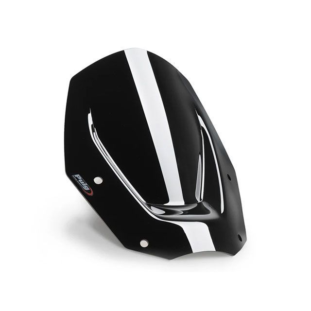 Puig スポーツスクリーンACC/レーダー付モデル対応（ブラック） 21794N プーチ スクリーン関連パーツ｜パークアップ 店