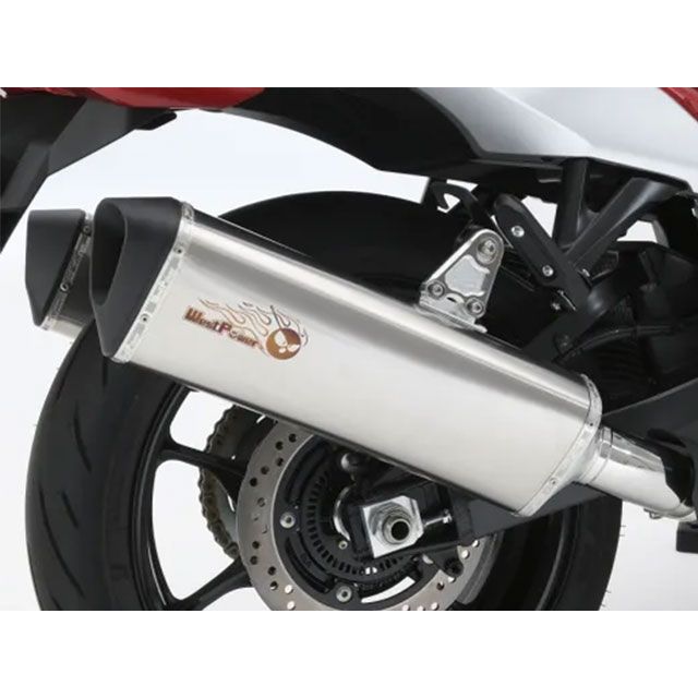 WestPower Hayabusa（21-） SLIP-ON （JMCA政府認証） 71-000001 ウエストパワー マフラー本体 Hayabusa