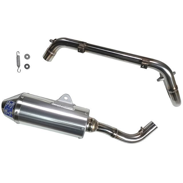 techserfu スーパーモトマックス（純正ヒートガート取付可能） T18-K038-000B テックサーフ マフラー本体 KLX110L KLX110RL