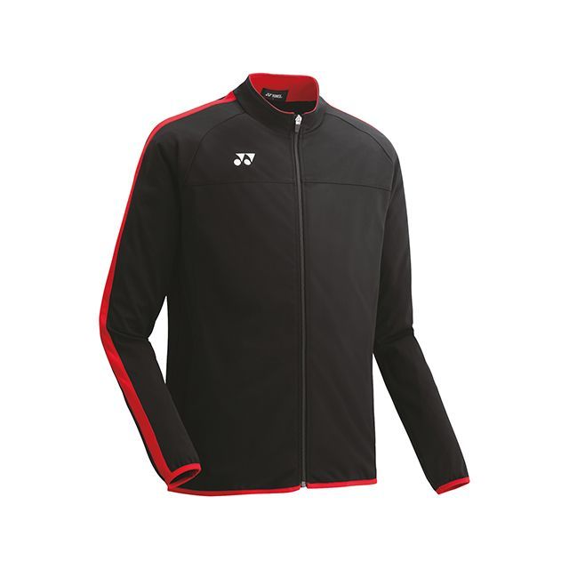 YONEX FW5007 ユニトレーニングトップ（ブラック/レッド） サイズ O FW5007 メーカー在庫あり ヨネックス アウトドア用ウェア