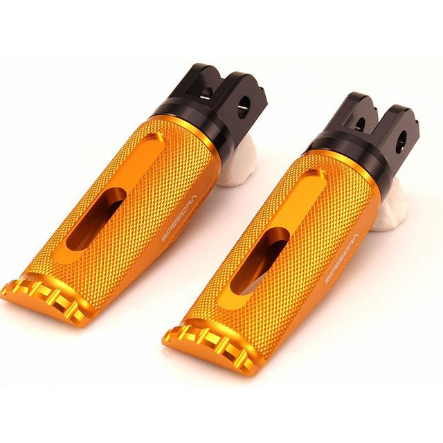 SPEEDRA アルミ削り出し フットペグ カラー ゴールド AHDFP05GD メーカー在庫あり SPEEDRA ステップ