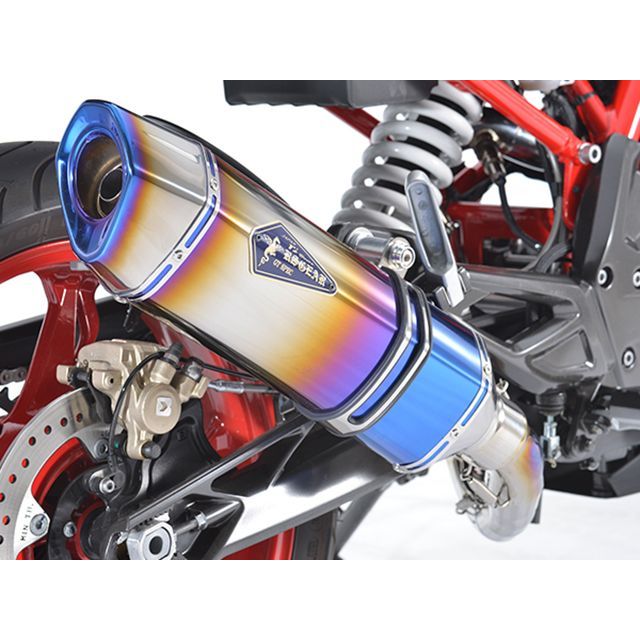 R&rsquo;s GEAR GTSPEC FullEx（チタンドラッグブルー） GB24-T1SD アールズギア マフラー本体 G310GS G310 R｜パークアップ 店